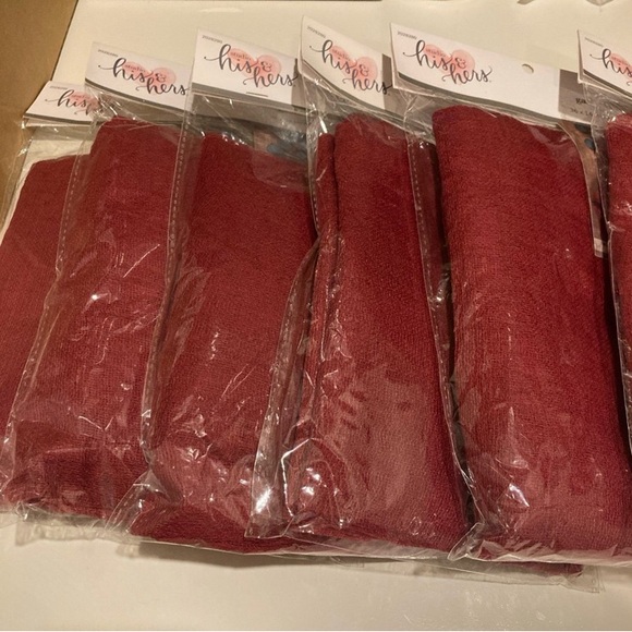 Gauze Table Runner Set Of 6 - Picture 5 of 6